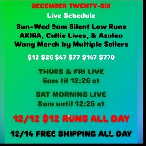Callie Lives has LIVE AUCTIONS  THURSDAY FRIDAYS SATURDAYS